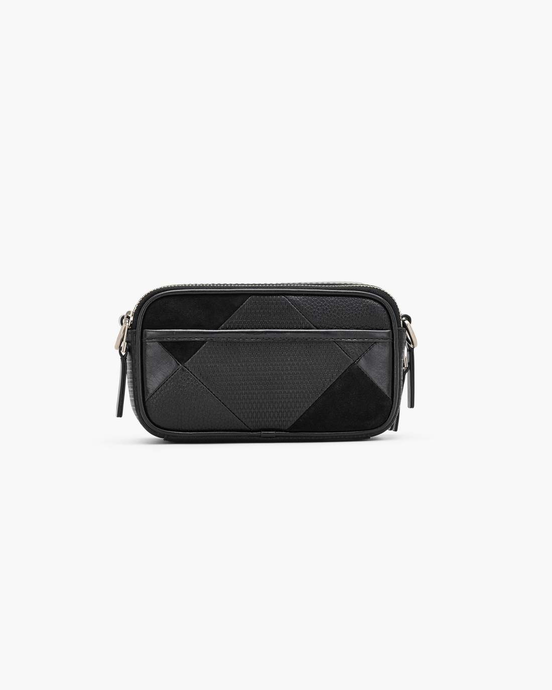 The Suede Patchwork Snapshot Black Multi