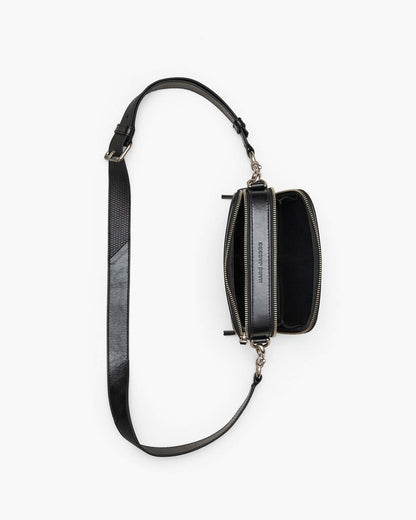The Suede Patchwork Snapshot Black Multi