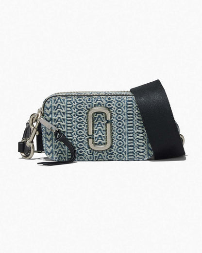 The Washed Monogram Denim Snapshot Sun Faded Denim