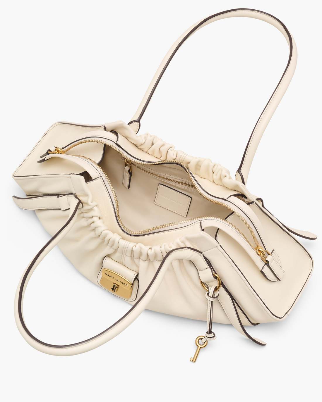 The Cristina Satchel Ivory