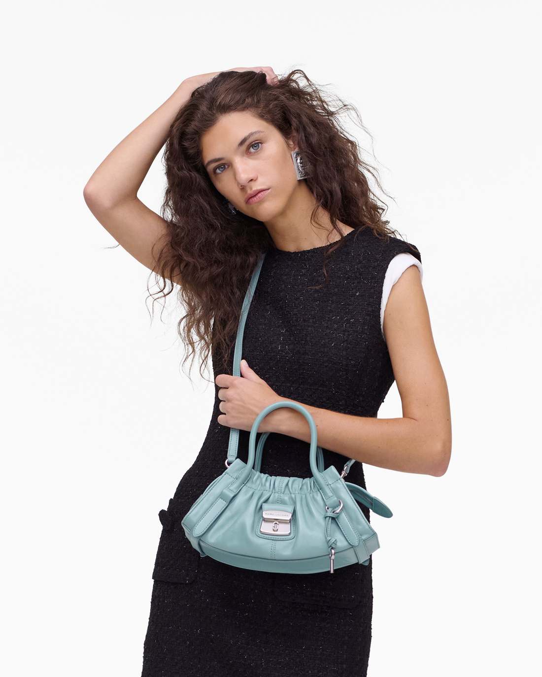 The Cristina Small Satchel Sky Blue