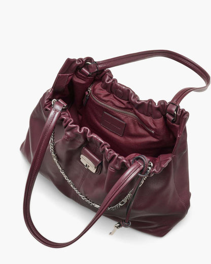The Cristina Tote Dark Plum