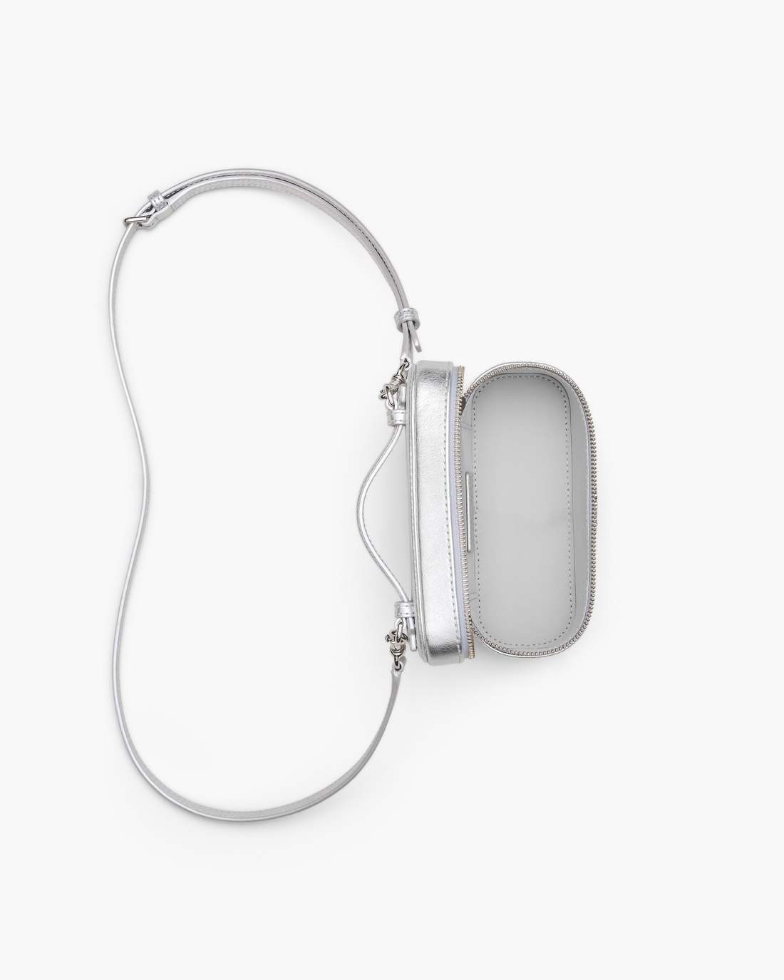 The Metallic Everyday Vanity Bag Silver