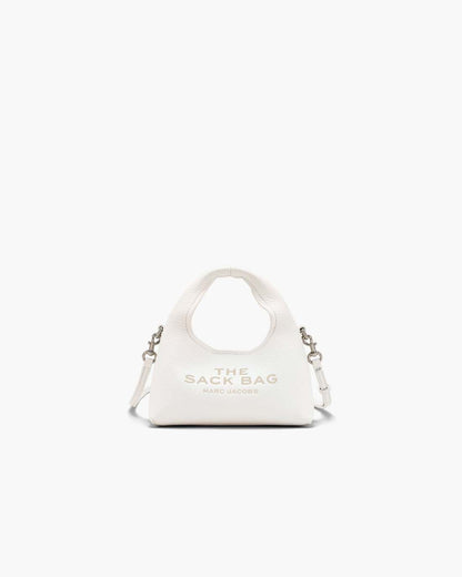The Micro Crossbody Sack Bag White