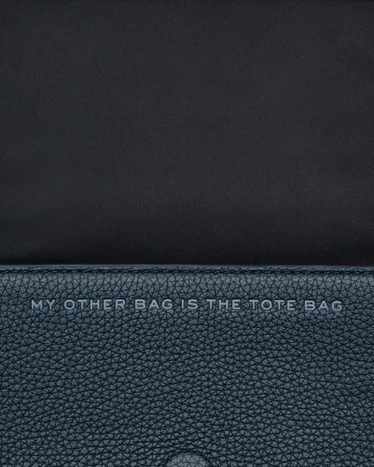 The Leather Mini Bag Blue Sea