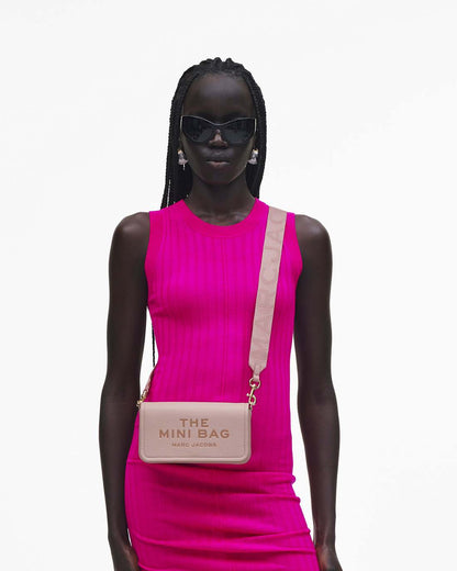 The Leather Mini Bag Rose