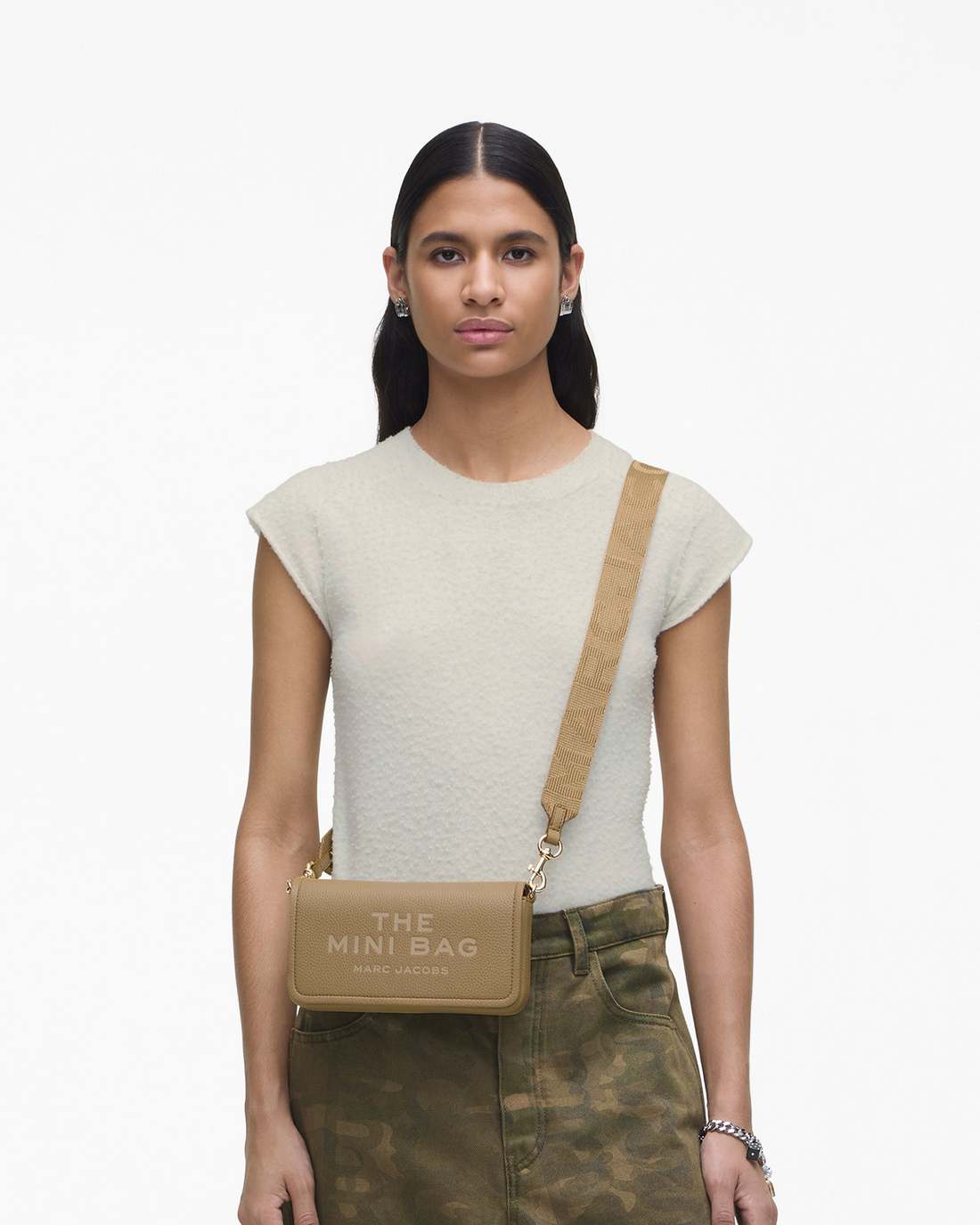 The Leather Mini Bag Camel