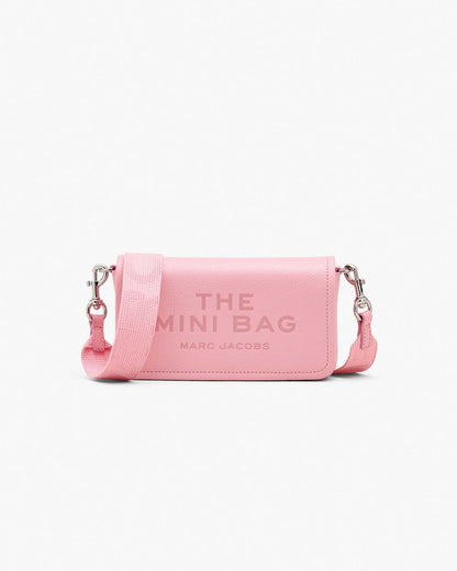 The Leather Mini Bag Ribbon Pink