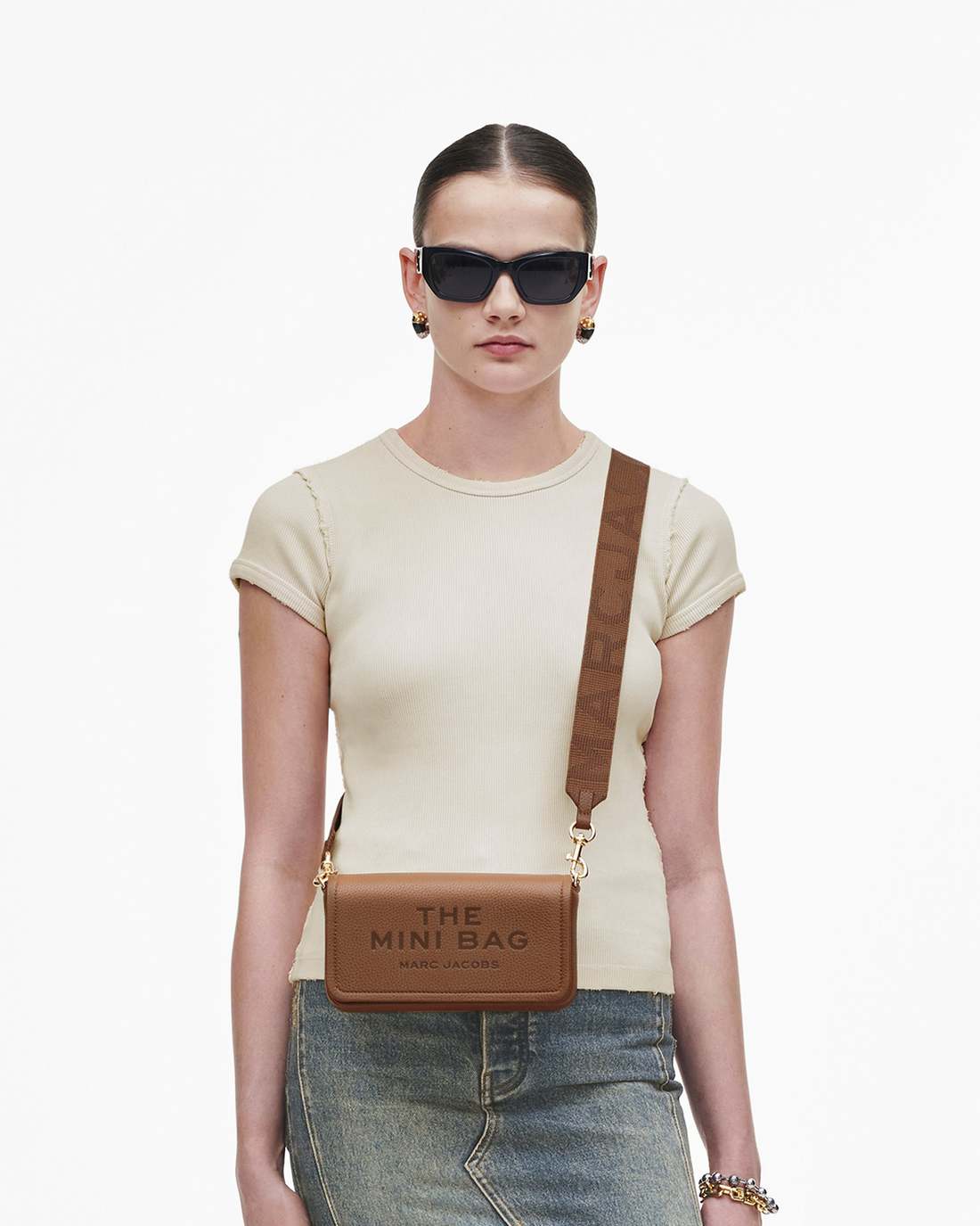 The Leather Mini Bag Argan Oil