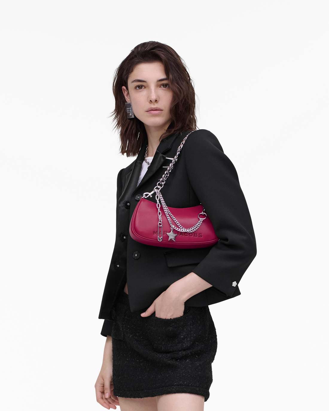 The Star Charm Shoulder Bag Lipgloss Pink