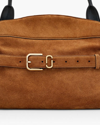 The Suede Dakota Satchel Copper