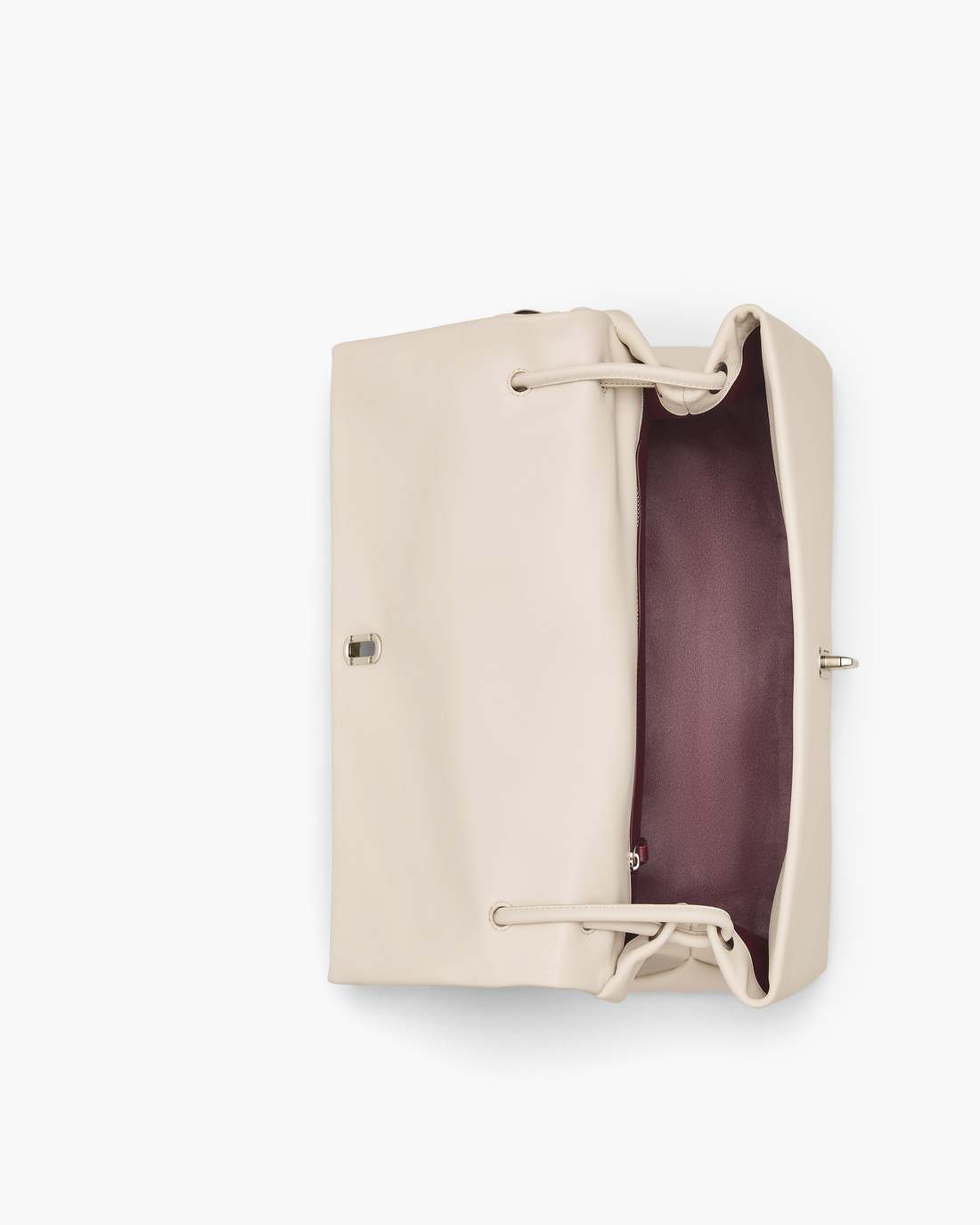 The Large Dual Bag Cloud White