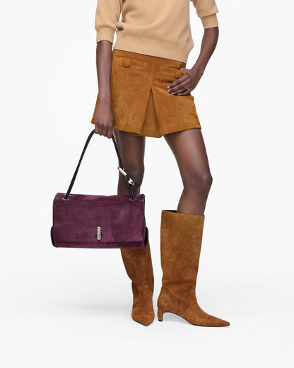 The Suede Large Dual Dark Plum