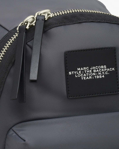 The Biker Nylon Large Backpack Dark Shadow