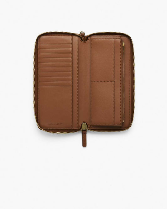 The Leather Continental Wallet Argan Oil