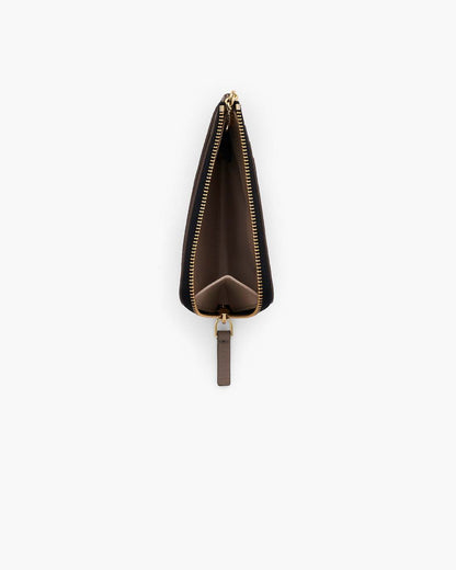 The Leather Top Zip Multi Wallet Cement
