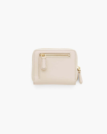 The Everyday Slim Compact Wallet Cloud White