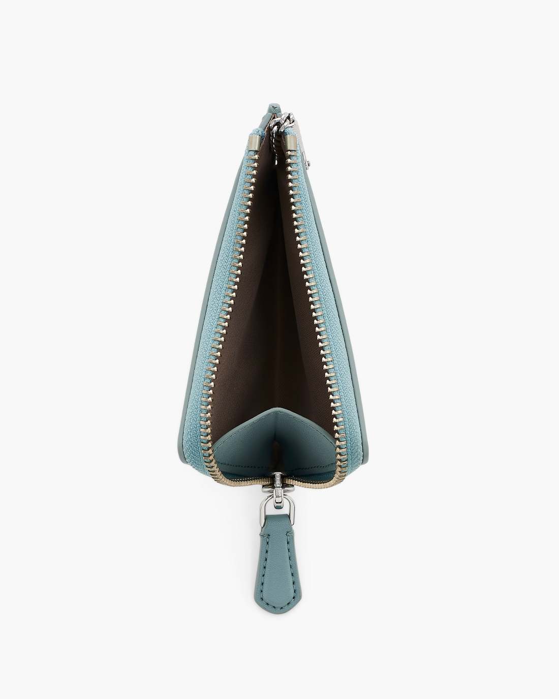The Everyday Top Zip Wallet Sky Blue