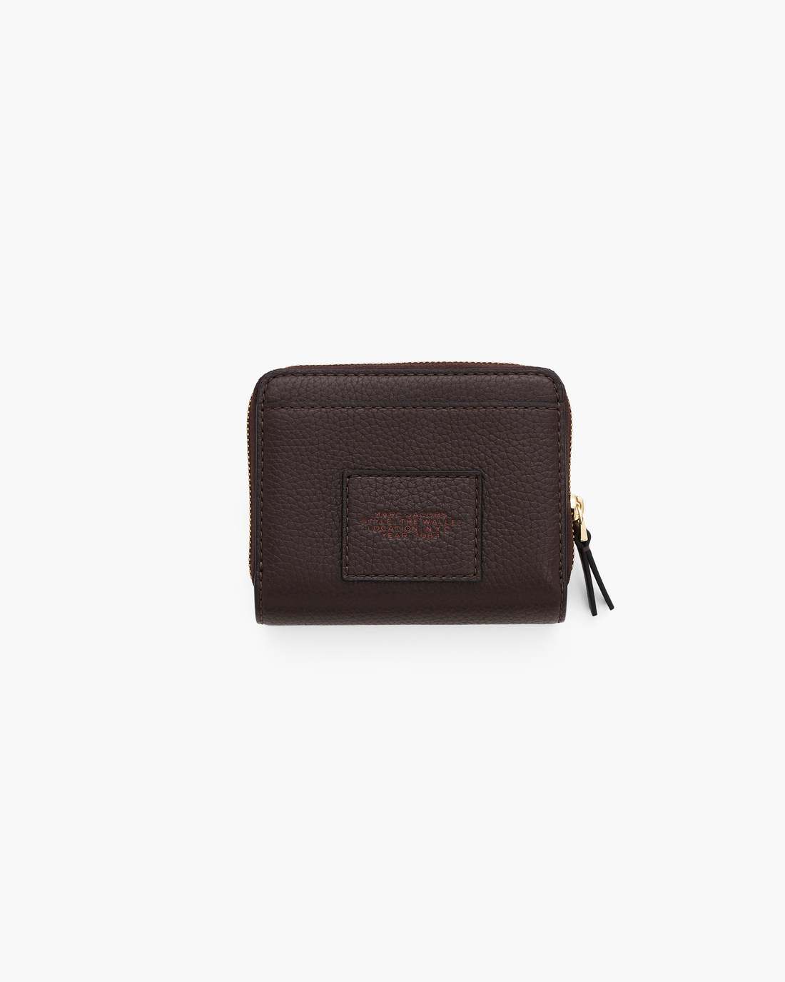 The Leather Mini Compact Wallet Ganache