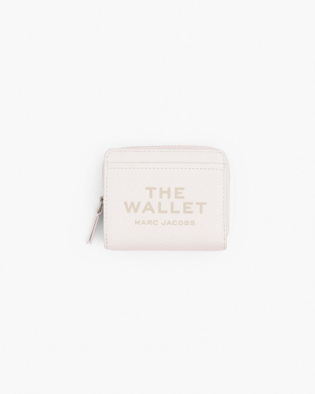 The Leather Mini Compact Wallet Cotton