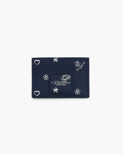 The Bandana Card Case Navy Multi