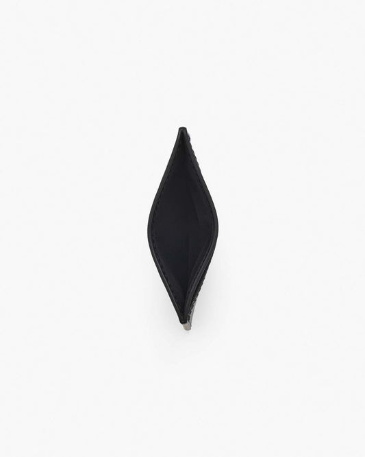 The Leather Card Case Black