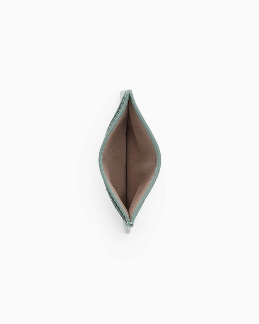 The Leather Card Case Sky Blue
