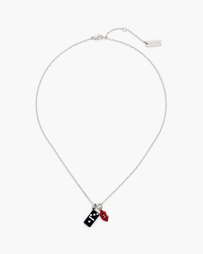 The Trinket Pendant Necklace Silver/Multi