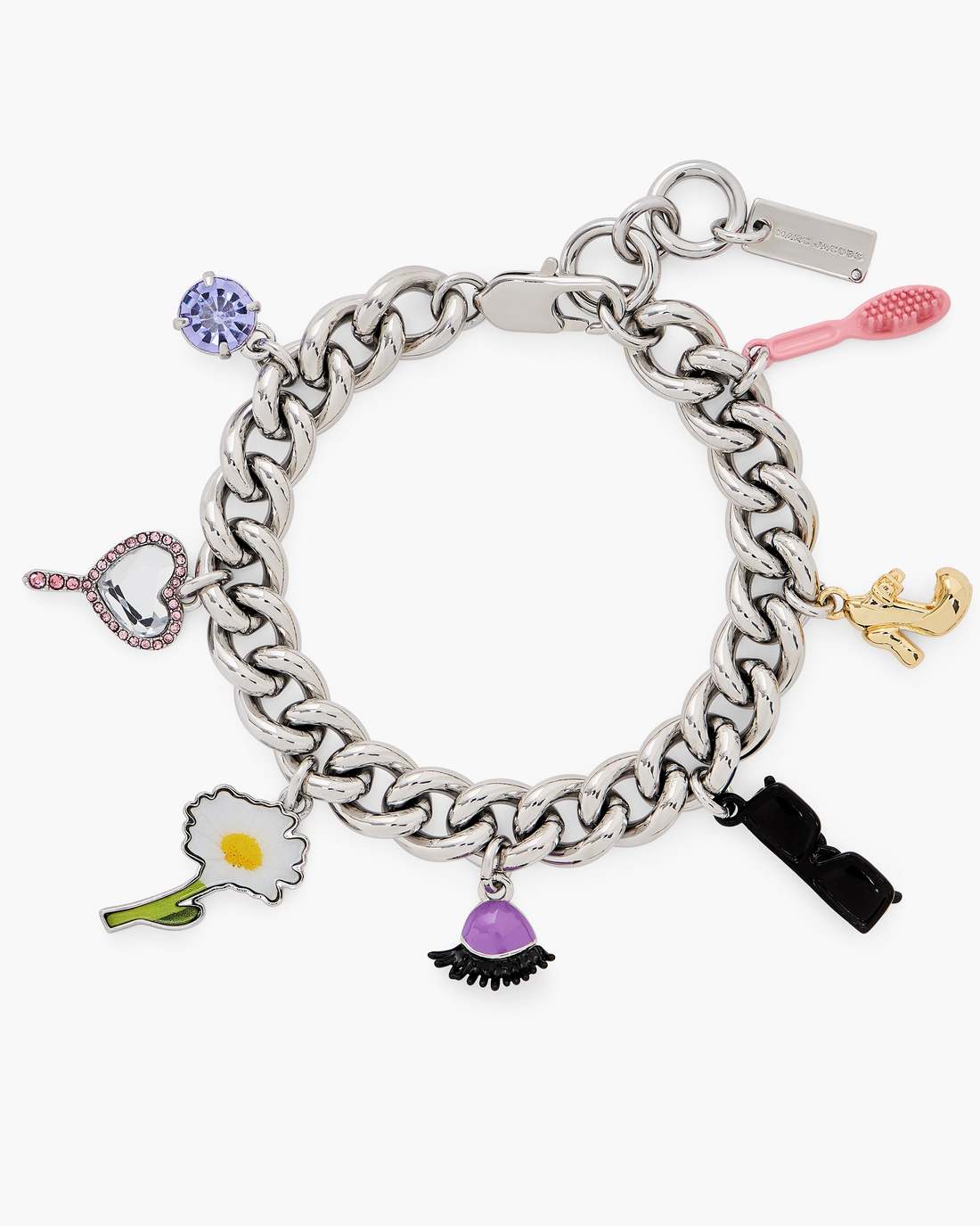 The Dollhouse Charm Bracelet Silver/Multi
