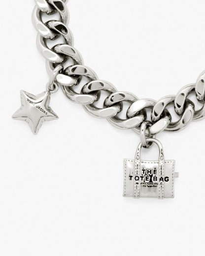 The Mini Icon Charm Bracelet Light Antique Silver