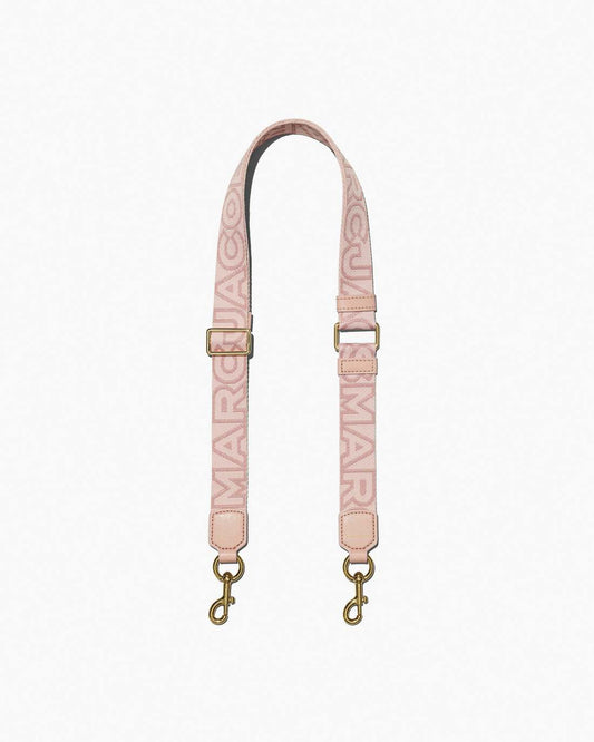 The Thin Outline Logo Webbing Strap Rose Multi