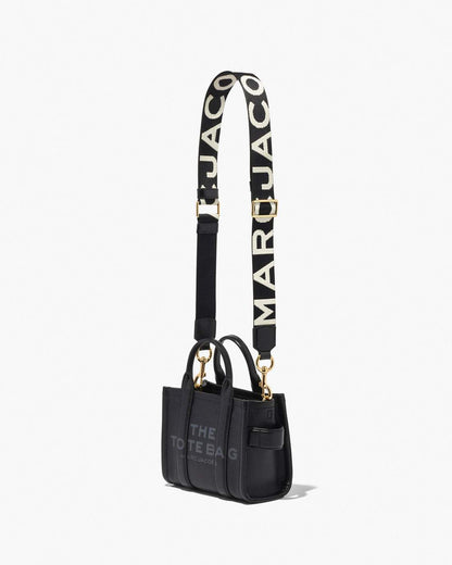 The Thin Logo Webbing Strap Black/White