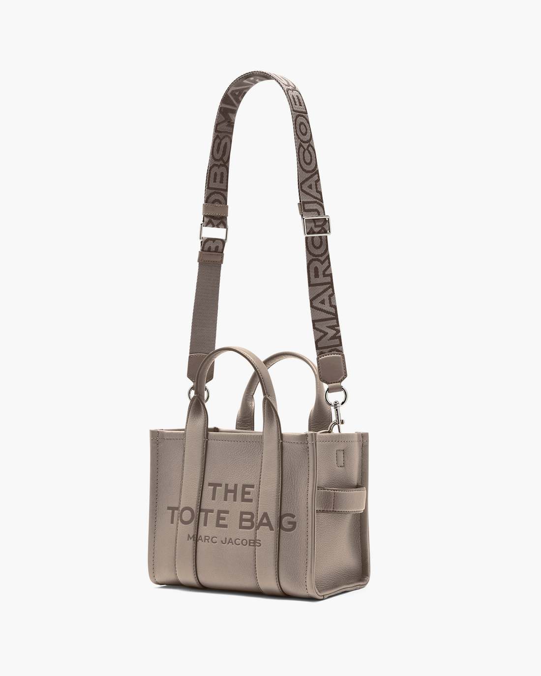The Thin Outline Logo Webbing Strap Cement Multi