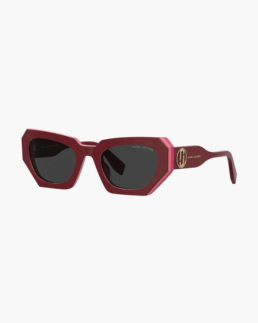 The J Marc Cat Eye Sunglasses Red/Pink