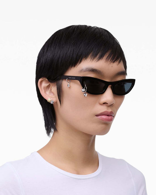 The Charm Cat Eye Sunglasses Black
