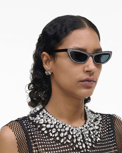 The Cat Eye Sunglasses Black