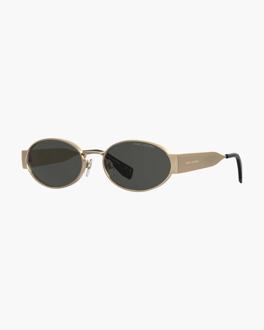 The Classic Logo Round Sunglasses Black/Gold