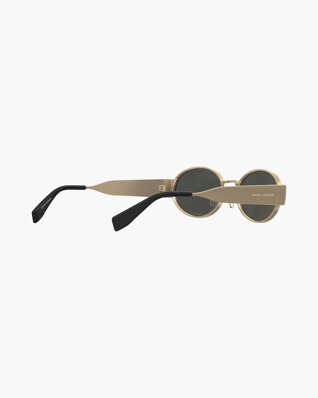 The Classic Logo Round Sunglasses Black/Gold
