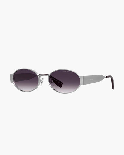 The Classic Logo Round Sunglasses Silver