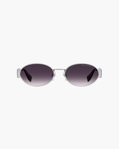 The Classic Logo Round Sunglasses Silver