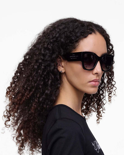 The Cat Eye Sunglasses Black