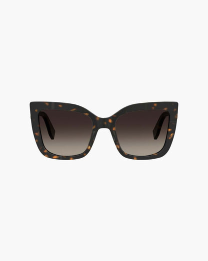 The J Marc Square Sunglasses Havana