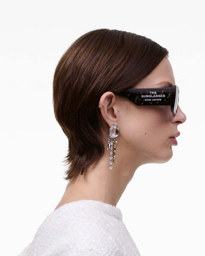 The Rectangle Sunglasses Havana