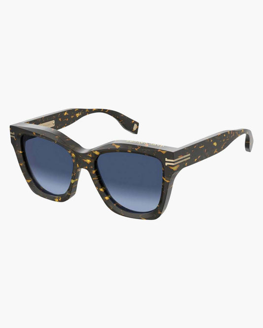 Icon Edge Oversized Square Sunglasses Havana