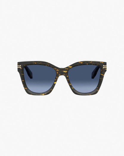 Icon Edge Oversized Square Sunglasses Havana