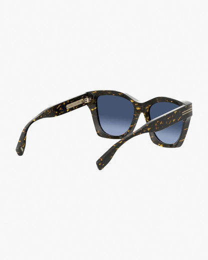 Icon Edge Oversized Square Sunglasses Havana