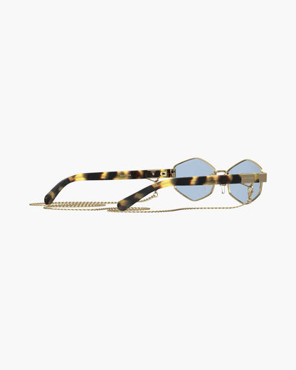 The Chain Sunglasses Gold