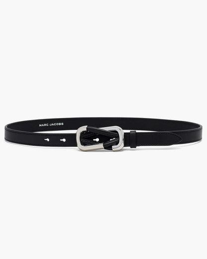 The Dual Belt Black/Silver