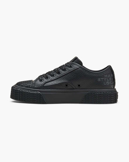 The Leather Sneaker Black