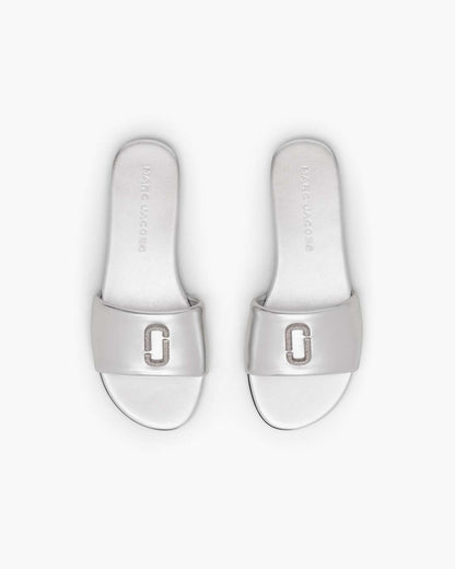 The Pave Snapshot Slide Silver